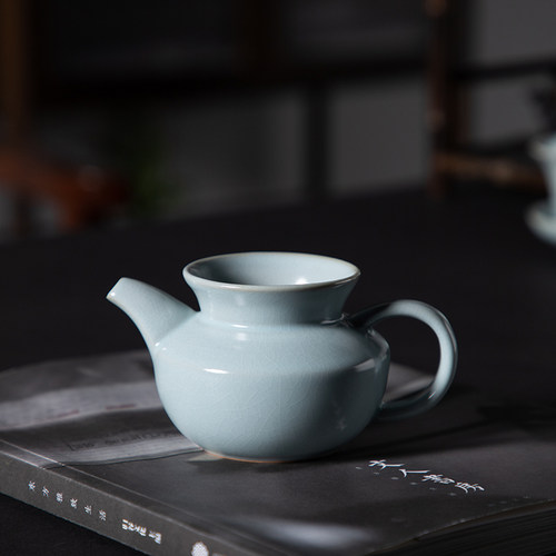 德化陶瓷公道杯天青汝窑