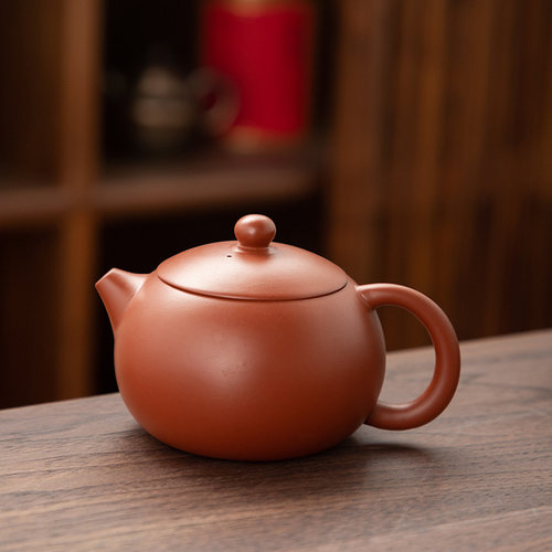 德化陶瓷红泥紫砂茶壶