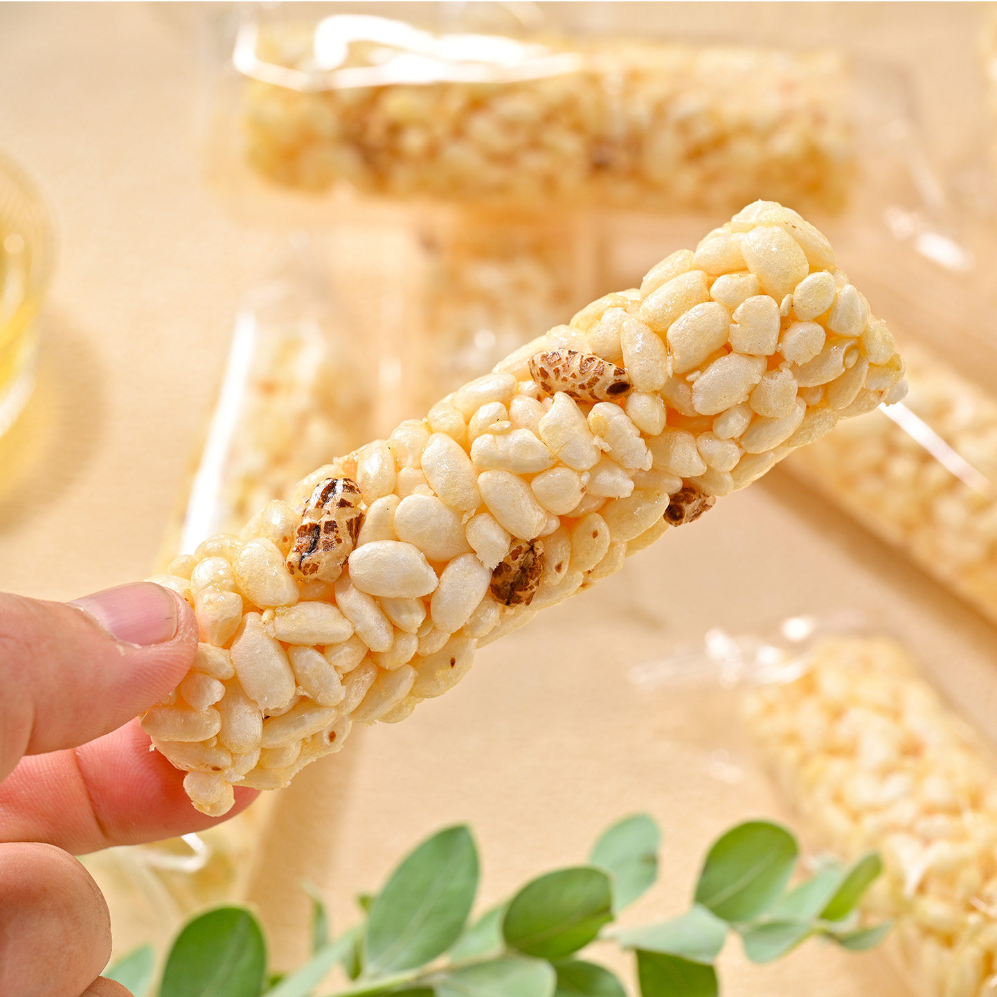 老狮夫米香糖传统中式零食香脆米花糖米花酥休闲食品零食茶点年货