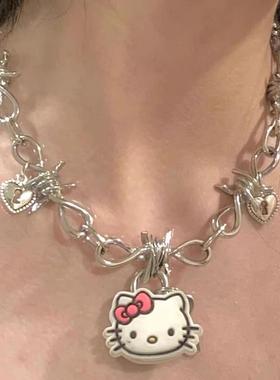 helloKitty高级设计感项链