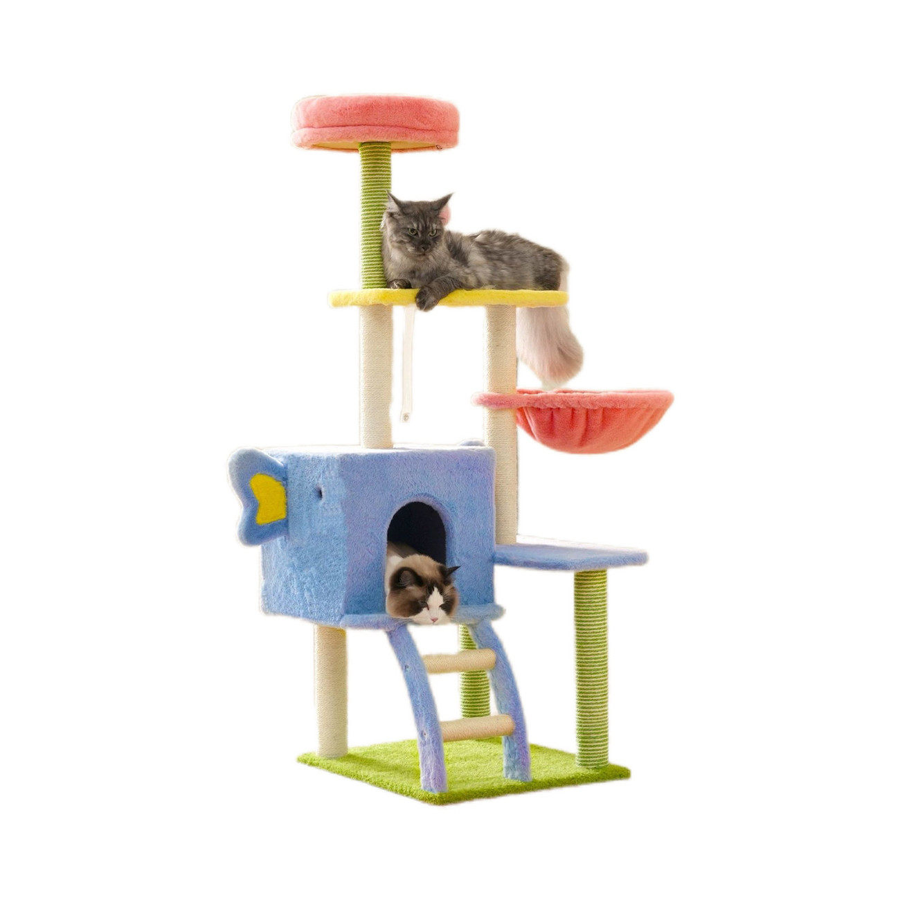 居家升级猫爬架猫窝立柱