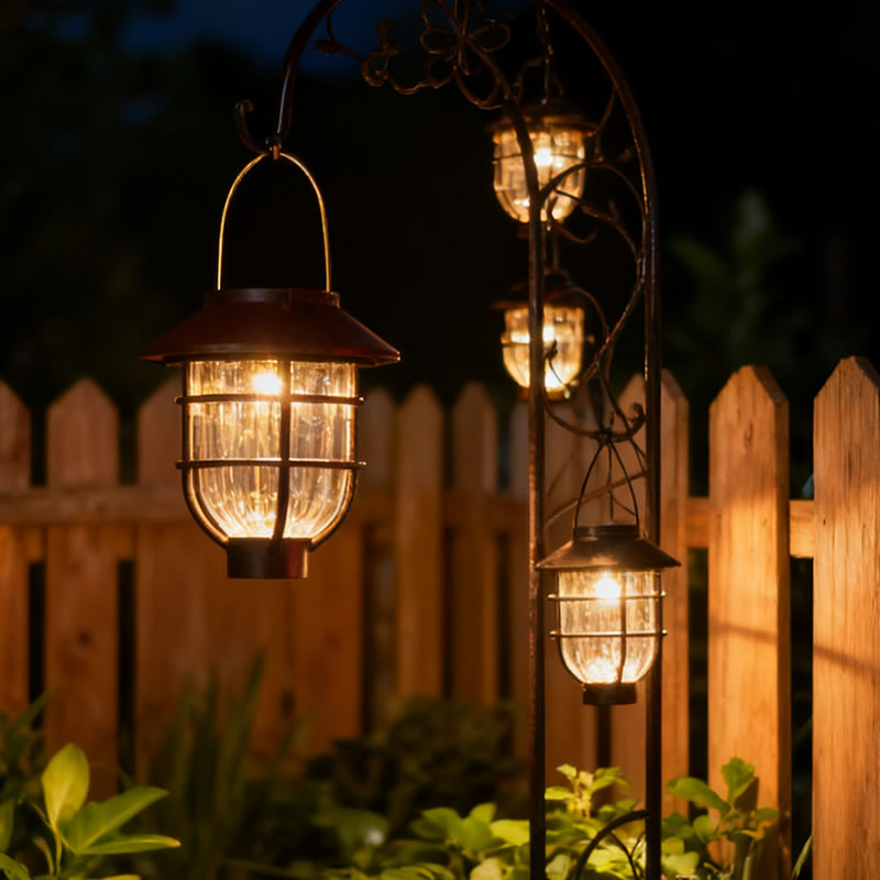 太阳能挂树灯防水户外灯庭院装饰挂灯花园阳台造景氛围灯草坪灯