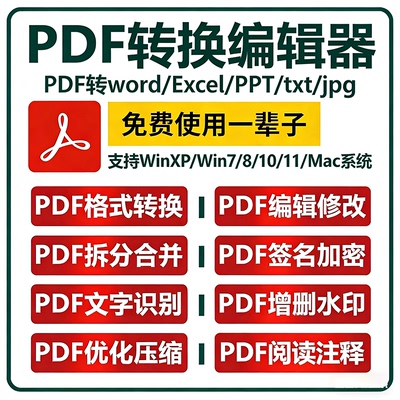 安装即可使用PDF全部功能