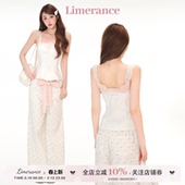 套装 女吊带 背心上衣 甜梨呆呆 休闲裤 夏季 工装 三件套女 天使羽翼