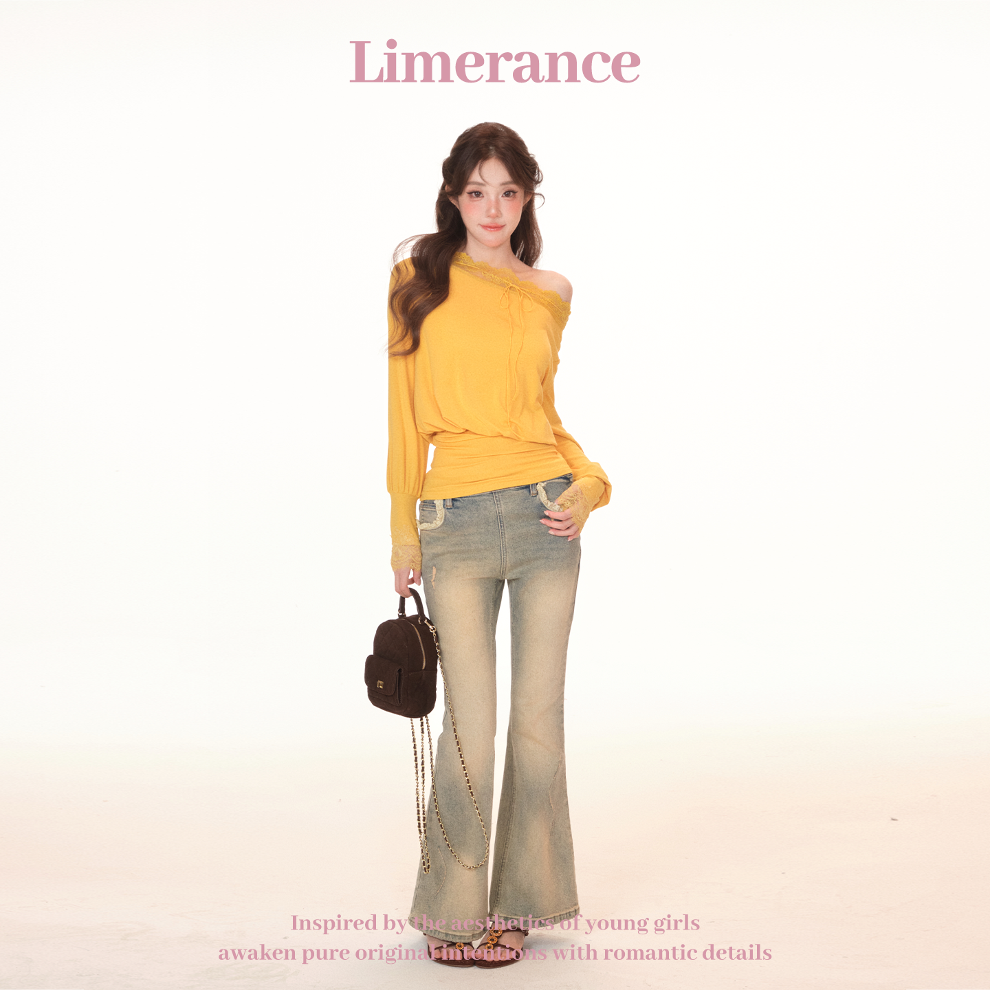 甜梨呆呆 天生蛮腰 2025夏季新款复古蓝色高腰牛仔裤修身显瘦裤子,女装/女士精品,牛仔裤,淘宝优惠券,粉丝福利购,淘宝优惠卷