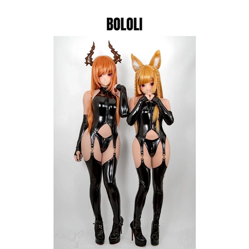 【定金】BOLOLI X PARAPARA日本进口漆皮面料紧身衣吊带量身定做