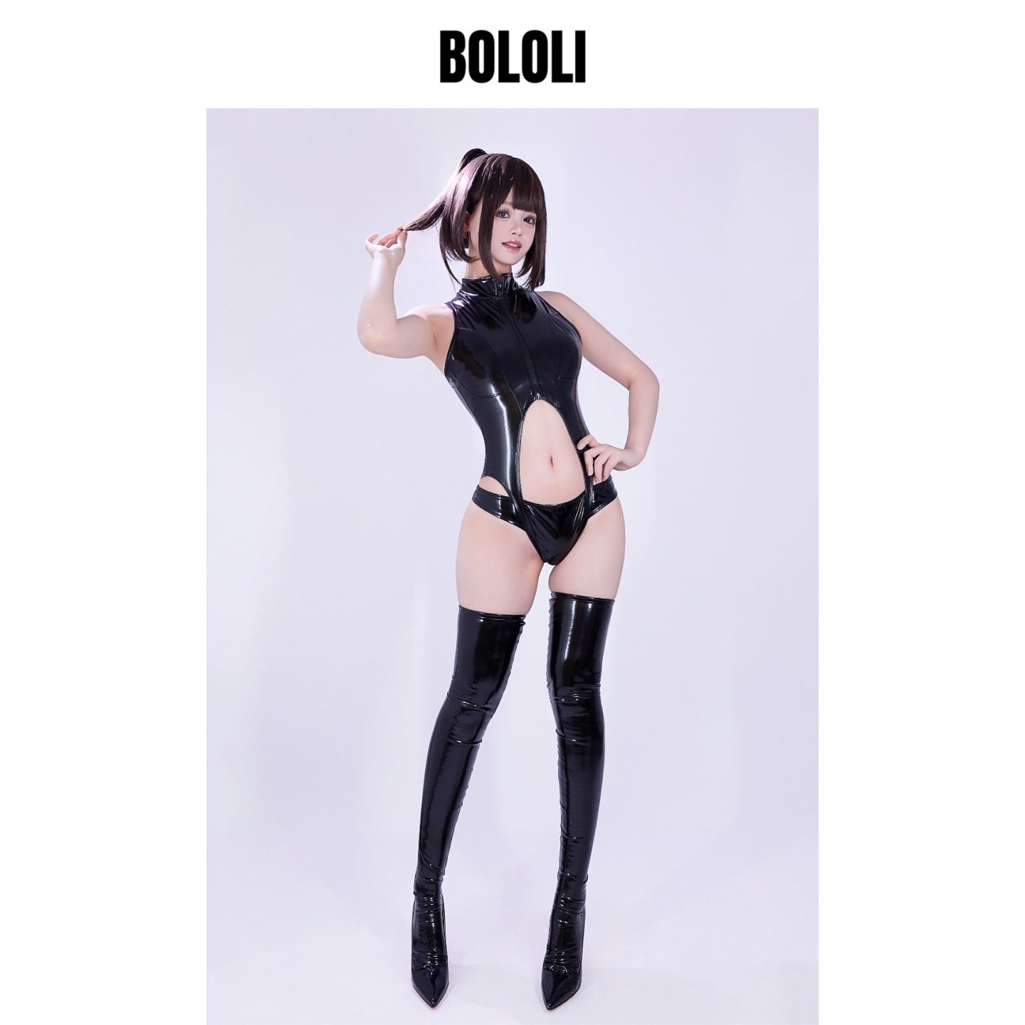 BOLOLI原创日本进口漆皮面料珐琅亮面紧身衣cosplay摄影会穿搭,模玩/动漫/周边/娃圈三坑/桌游,Cosplay女装/cos女装,淘宝优惠券,粉丝福利购,淘宝优惠卷