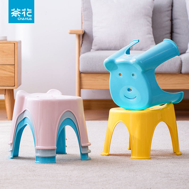 茶花卡通凳子儿童小凳子动物