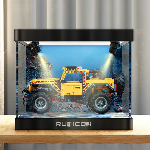 乐高展示盒桌面整理柜