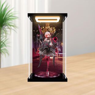 适用HobbyMax 少女前线 M4 SOPMODⅡ 酒席的扫荡者回型灯展示盒