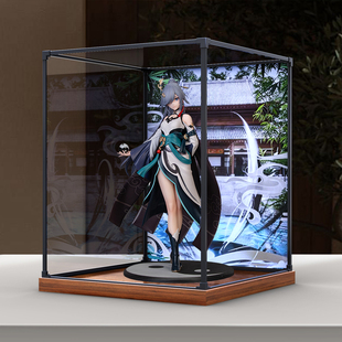 云墨丹心 符华 手办亚克力主题合金框展示柜 崩坏3 适用Myethos
