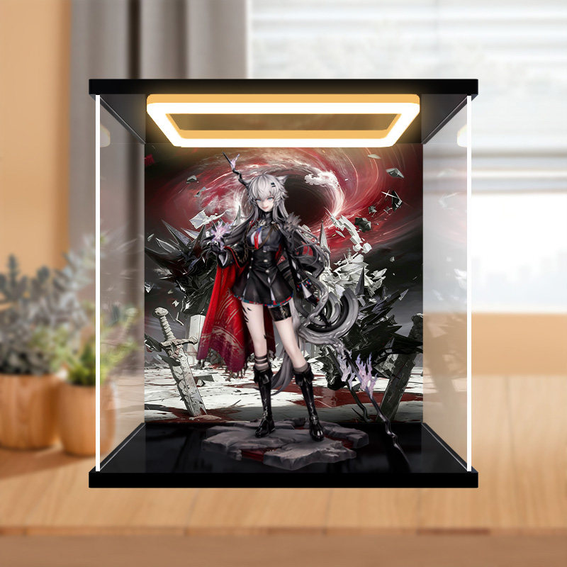 佳寻适用Myethos 明日方舟 荒芜拉普兰德 手办回灯亚克力展示柜图片