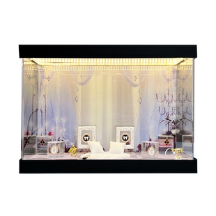 POPMART泡泡玛特SKULLPANDA平日奇境系列收纳盒SP10场景展示盒