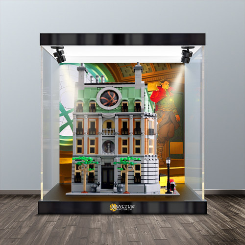 适用乐高76218奇异博士展示柜