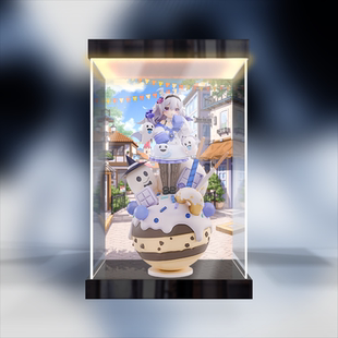 佳寻适用RIBOSE 核糖 甜点星球 水星的魔女 影法师灯箱款展示柜