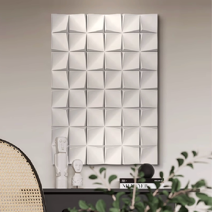 入户玄关几何图案立体装饰画 走廊过道挂画背景墙面浮雕肌理壁画