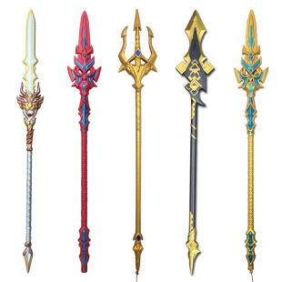 儿童玩具长枪兵器刀枪剑戟斧钺钩叉宝剑儿童玩具古代冷兵器软胶PU