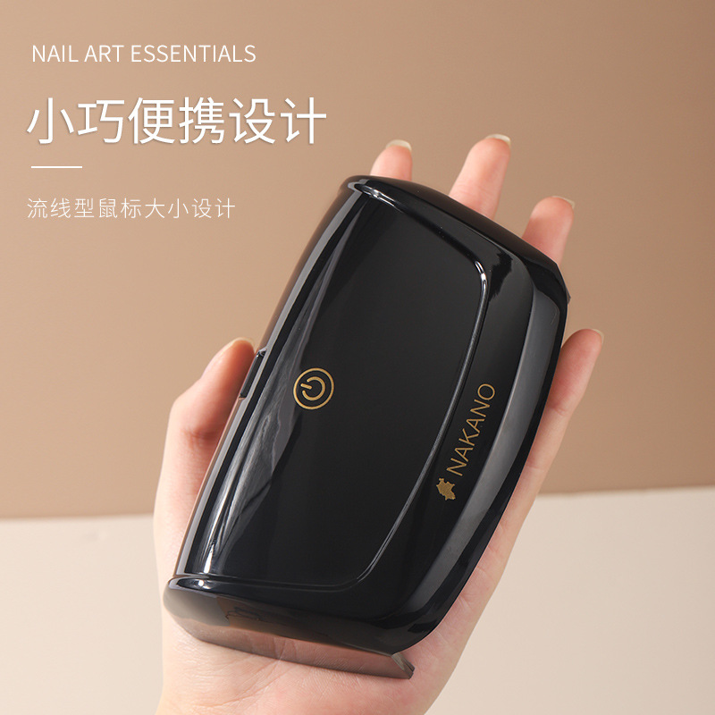 掌上美甲网红迷你光疗灯不黑手小型速干LED光疗机便携式12w专用