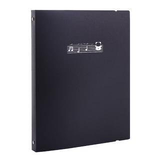 推荐乐谱夹可改谱活页加页不反光A4修改标注改写钢琴谱夹册黑色合唱团声乐古筝架子鼓小提琴曲谱夹收纳册定制