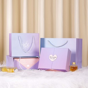 礼物盒生日礼盒空盒子新款礼物包装盒大号礼品盒子高级感伴手礼盒