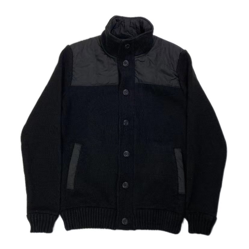 冬季加厚商务休闲纯棉立领长袖男士开衫 拼接拉链防风大码外套,男装,夹克,淘宝优惠券,粉丝福利购,淘宝优惠卷