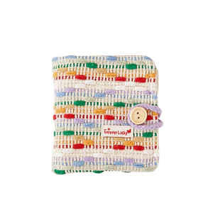 布艺编织小香风卡册迷你一宫格追星小卡收纳册文艺小清新明星小卡专辑收藏册高颜值ins风3寸拍立得相册活页