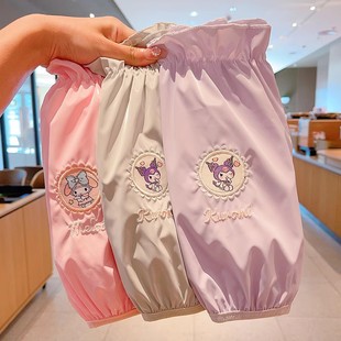 女童袖 羽绒服套袖 头套防水保暖大童护袖 女款 儿童袖 秋冬季 套加长款