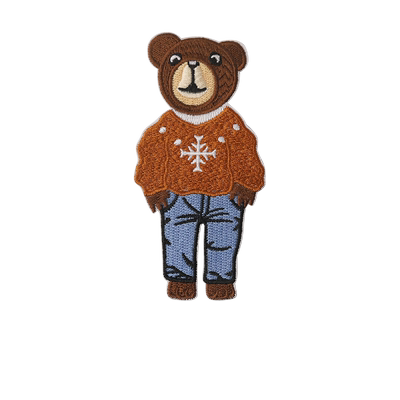 朵酷绣品补丁贴免缝自粘可水洗