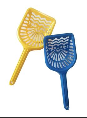 贝壳捞 买10赠同款 耐用结实  ABS材质 蓝色金色透明色鱼铲鱼捞。