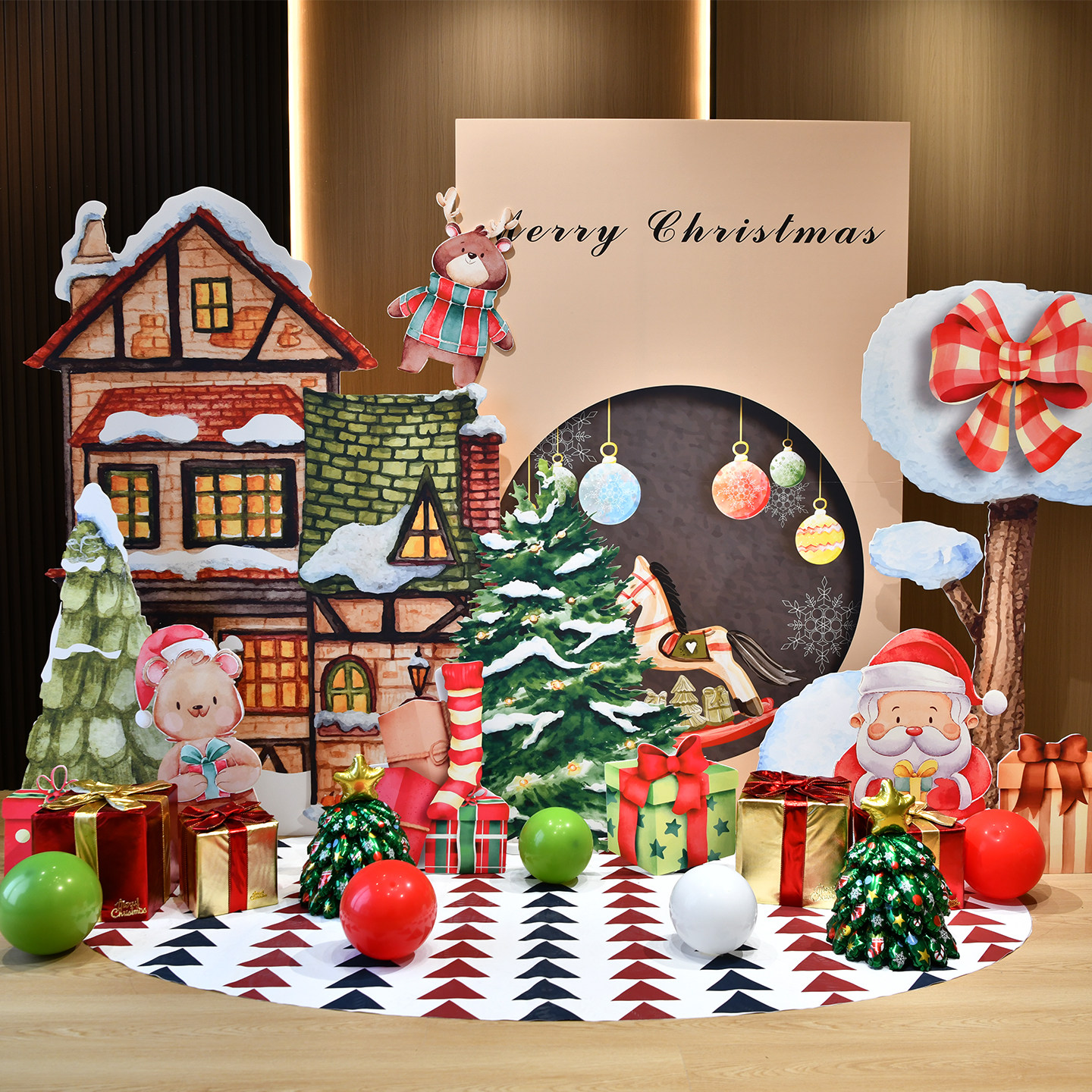 圣诞节装扮场景布置节日新年商场店铺橱窗餐厅kt板气球氛围拍照,节庆用品/礼品,节日装扮用品,淘宝优惠券,粉丝福利购,淘宝优惠卷