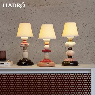 LLADRO雅致 萤火之光 客厅卧室轻奢艺术台灯装饰乔迁新婚新家礼物