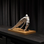 家居饰品摆件乔迁礼 欧式 LLADRO雅致 无拘无束蜡翼人伊卡洛斯瓷偶