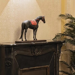 LLADRO雅致 英姿勃发英国纯种马 站姿瓷偶家居乔迁礼品