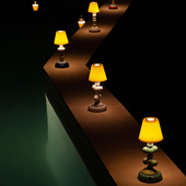 LLADRO雅致 无线台灯书房卧室床头小夜灯新婚乔迁礼物 萤火之光