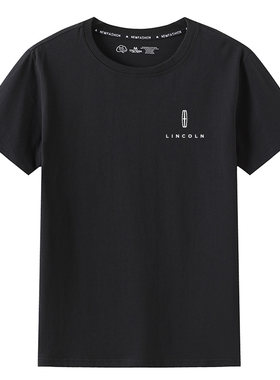 夏季林肯工作服t恤定制logo