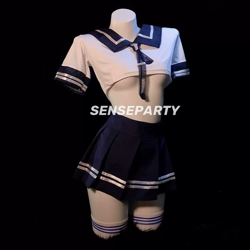 日系学院风夏季短裙jk制服水手服2025新款女收腰款纯欲风短袖套装