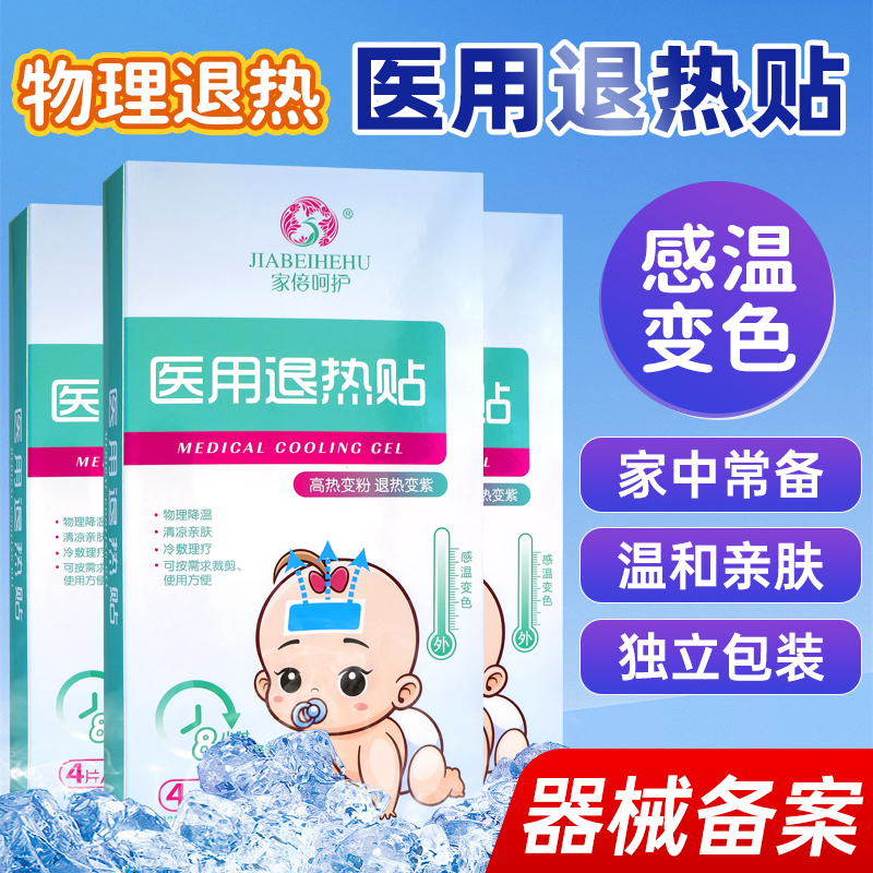 医用退热贴感温变色器械备案