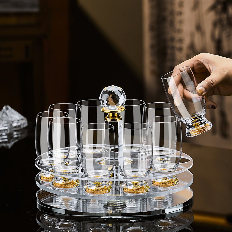 【轻奢高档】二两啤酒杯套装家用