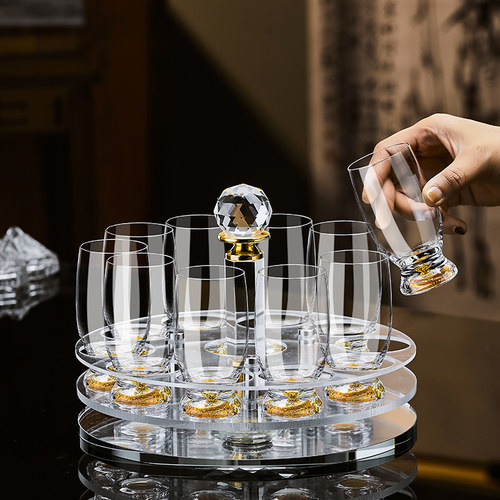 【轻奢高档】二两啤酒杯套装家用