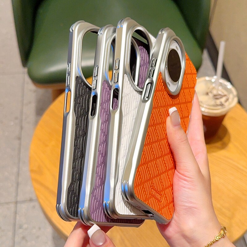 适用于华为nova14手机壳潮牌新款磁吸刀锋系列nova14pro保护套防摔轻奢时尚电镀菱波纹nova14Ultra高端外壳