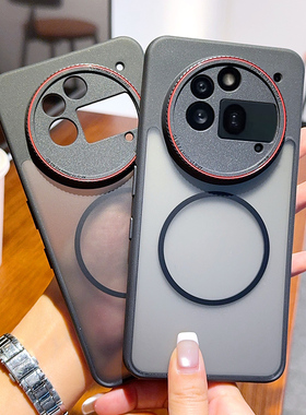 适用于NothingPhone3APro手机壳徕卡系列Nothing Phone 3A Pro保护套全包防摔个性红圈镜头磁吸款