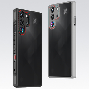 适用红魔10/10pro手机壳全包防摔红魔10pro+徕卡系列红圈镜头红魔9/9pro保护套高级感红魔9pro+商务男女