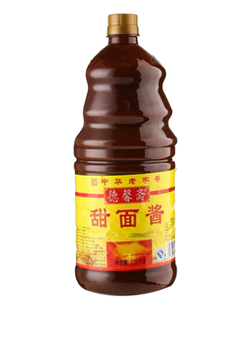 德馨斋桶装甜面酱1.6kg500g煎饼大葱黄瓜生菜蘸酱卷饼烤鸭用酱