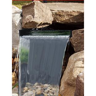 柏静园林造景假山叠水瀑布流水庭院鱼池水幕跌水景观水幕墙出水口