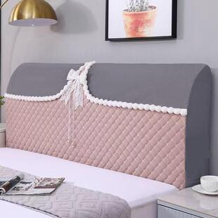 新款荷兰绒加厚床头罩高级感速发高级感防撞轻奢防尘保护床头罩