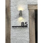 极简立体铁艺招牌门牌公司LOGO店铺形象墙门头字悬浮不锈钢广告牌