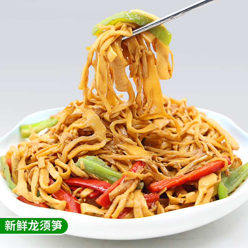 烟笋浙江特产油焖烟笋袋装烟熏笋片竹笋尖脆笋干货笋丝250克*35袋