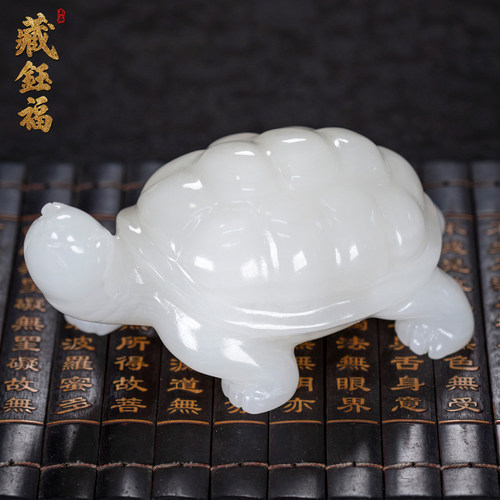 玉石金钱龟家居装饰摆件开业礼品