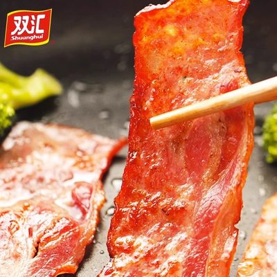 双汇培根肉片家用早餐三明治