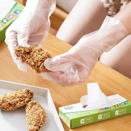 D【抽取式】TPE食品级一次性防污耐用手套1